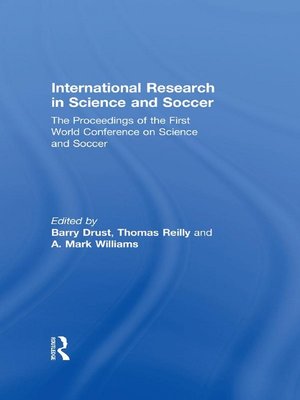 cover image of International Research in Science and Soccer